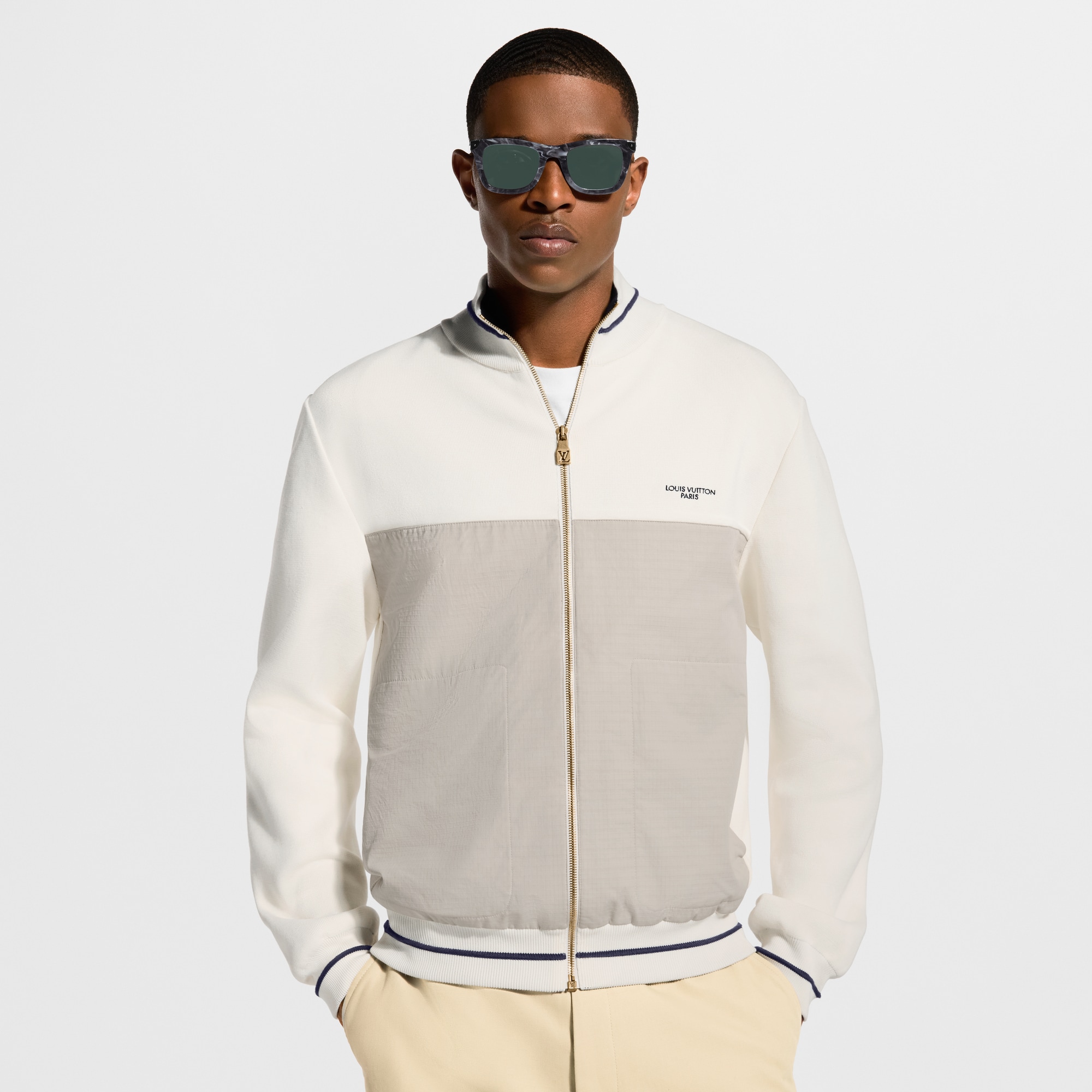 Hybrid Knit Track Top - Ready-to-Wear 1AK6YC | LOUIS VUITTON